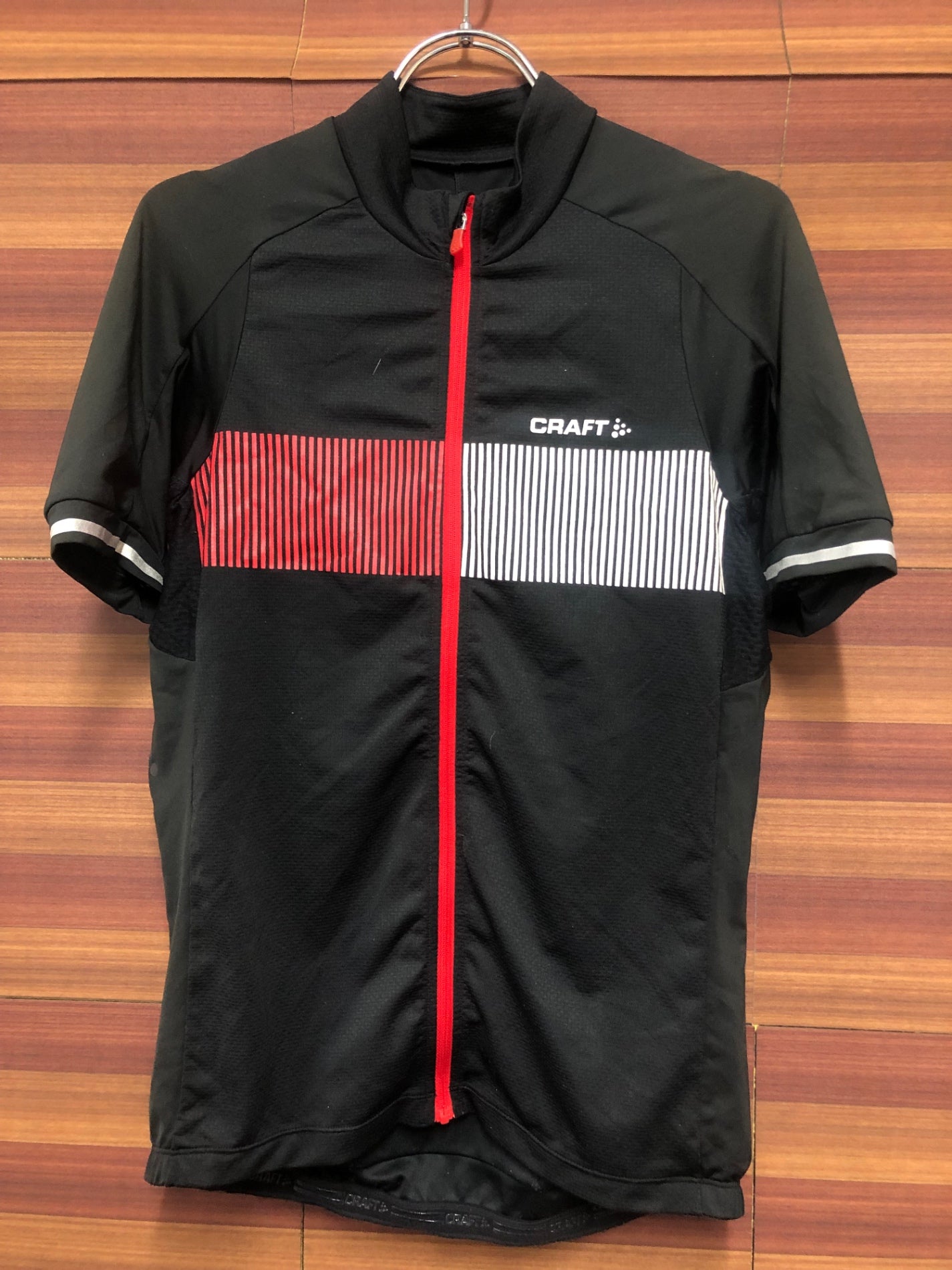 IM882 クラフト CRAFT 半袖 サイクルジャージ L 黒
