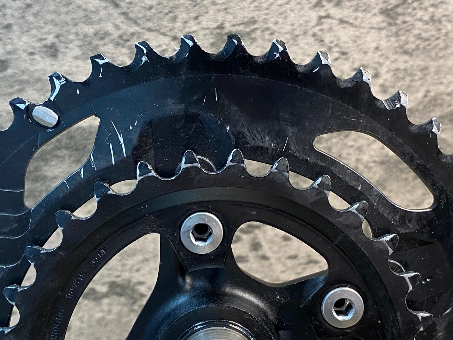 IS533 シマノ SHIMANO GRX FC-RX600 クランクセット 165mm 46/30