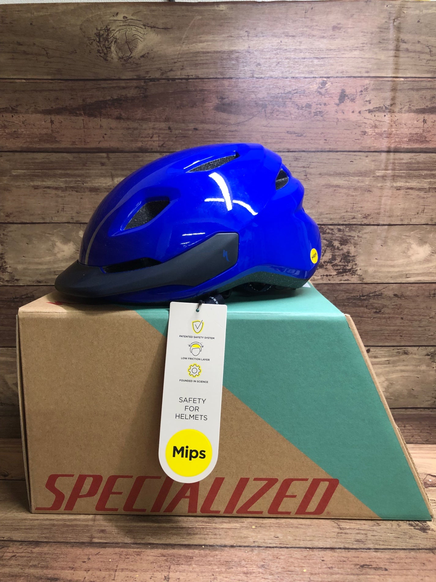 II922 スペシャライズド SPECIALIZED SHUFFLE 2 LED ヘルメット CE 青 Child 49-55cm 2023年11月