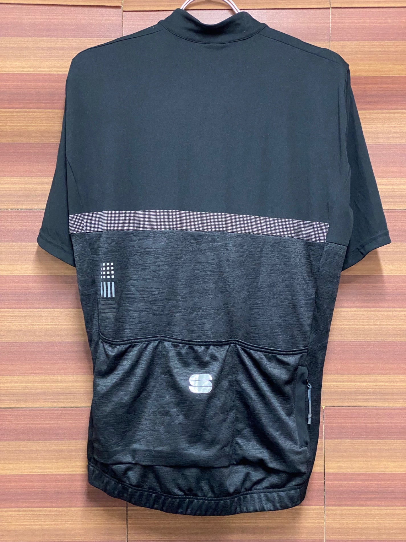 IT161 スポーツフル Sportful 半袖 サイクルジャージ 黒 L