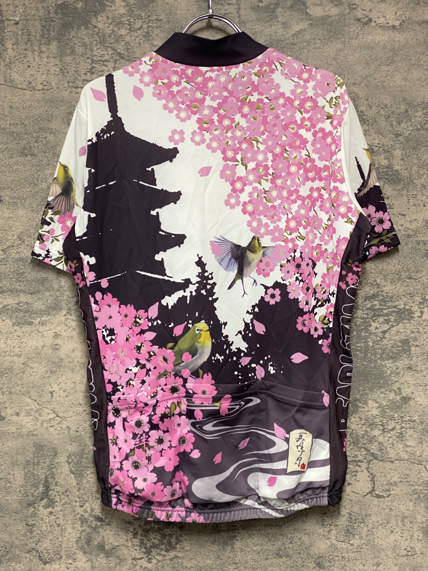 JB722 パールイズミ PEARL iZUMZi サイクルジャージ 半袖 桜 L