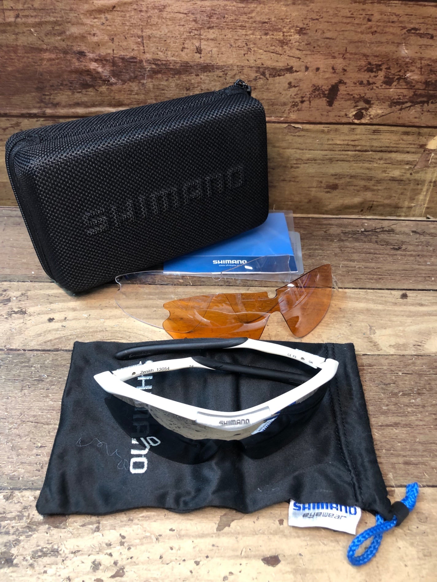 IM459 シマノ SHIMANO ゼニス Zenith サングラス アイウェア 白