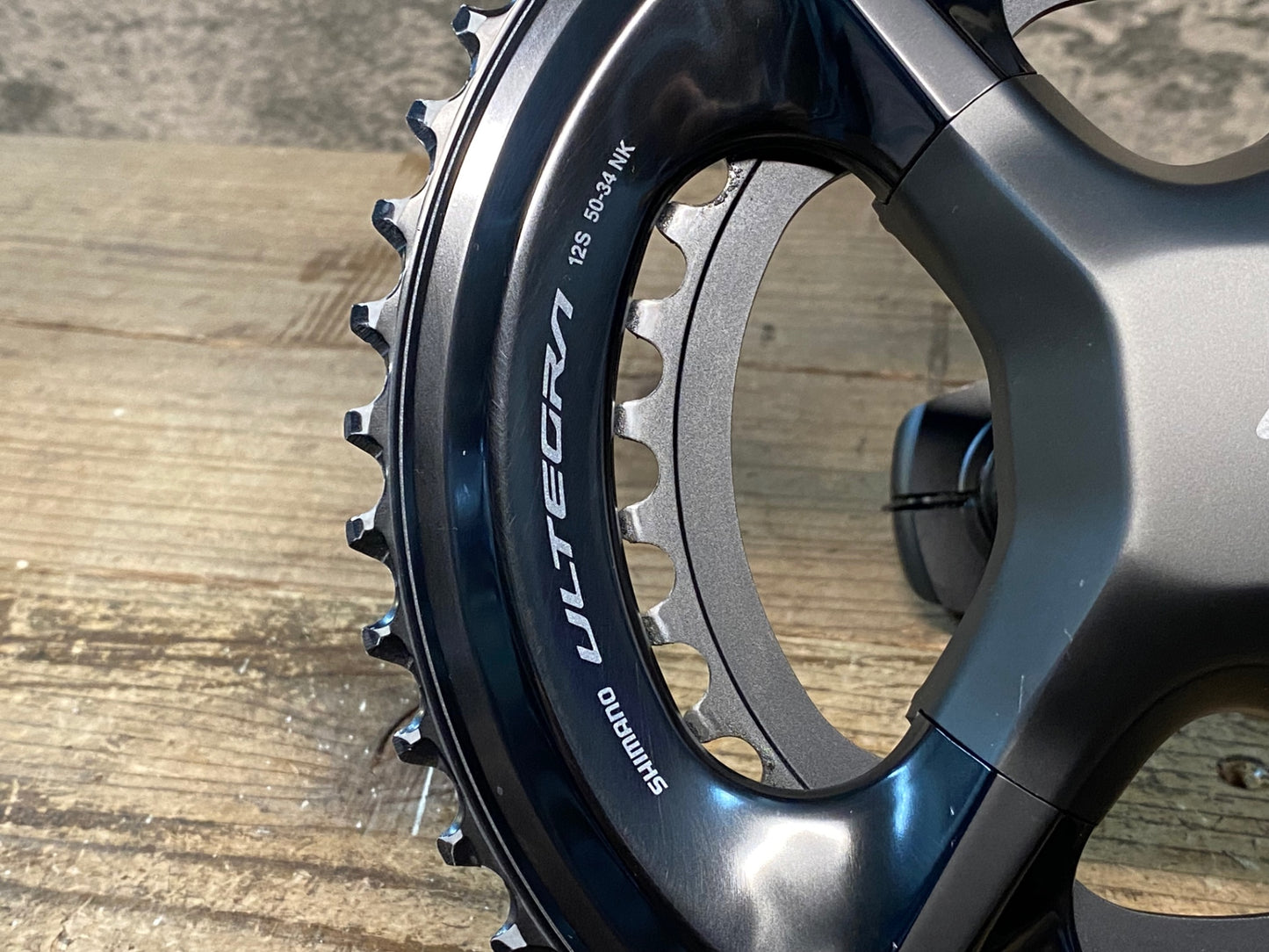 JC031 4iiii PRECISION 3+ シマノ SHIMANO アルテグラ ULTEGRA FC-R8100 パワーメーター クランクセット 172.5mm 50/34T 左側計測