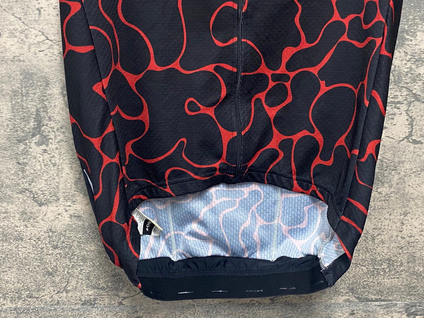 IY601 アソス ASSOS MILLE GT SUMMER SS JERSEY C2-VOGANSKI 半袖 サイクルジャージ 赤 黒 L