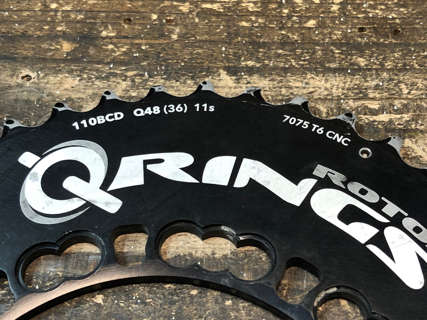 IV265 ローター ROTOR Q-RINGS チェーンリング 48T BCD110mm 5アーム