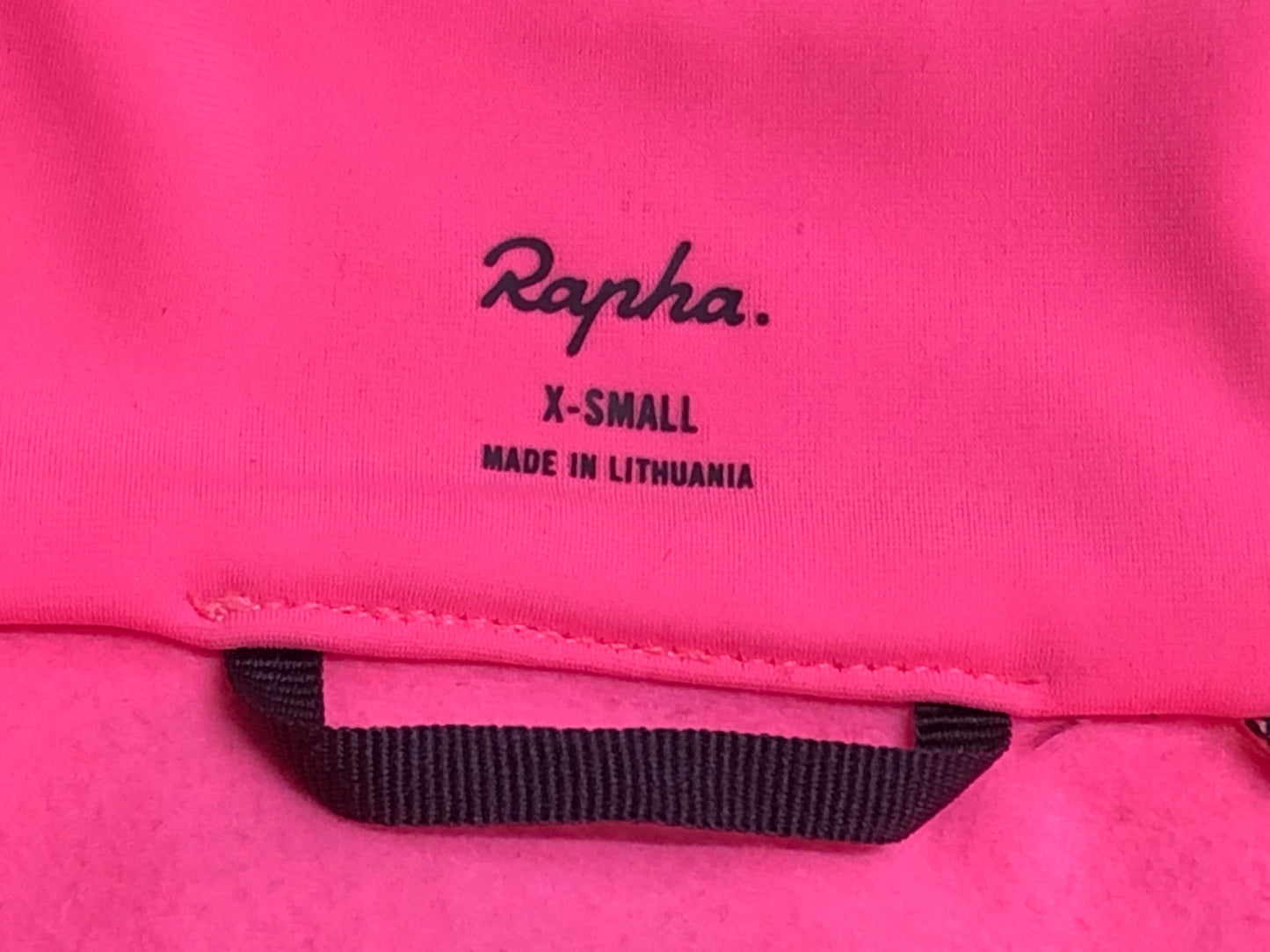 IO909 ラファ Rapha SOUPLESSE TRAINING JACKET WINE TASTING 長袖 サイクルジャケット ワインレッド ピンク XS 裏起毛 ※汚れ