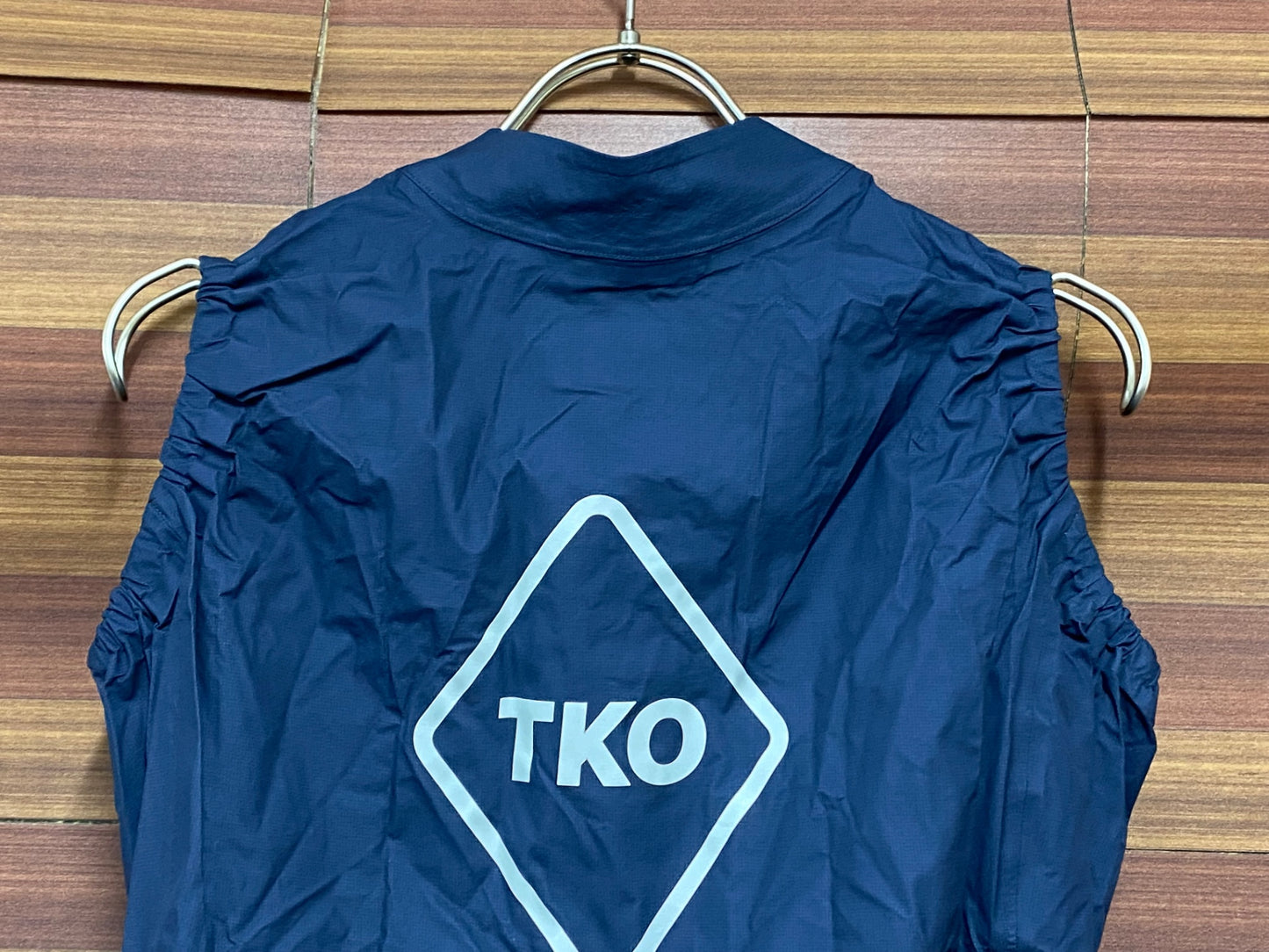 IV049 パスノーマルスタジオ PAS NORMAL STUDIOS T.K.O. Rain Gilet - Atmosphere レイン ジレ 紺 S