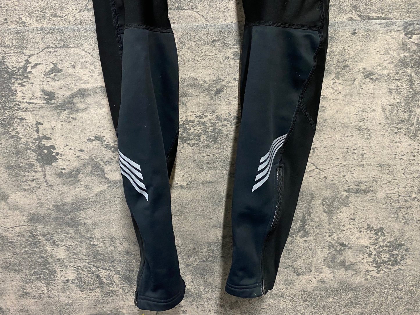 JA388 ゴアバイクウェア GORE BIKE WEAR ビブタイツ 黒 XL 裏起毛 GORE WINDSTOPPER