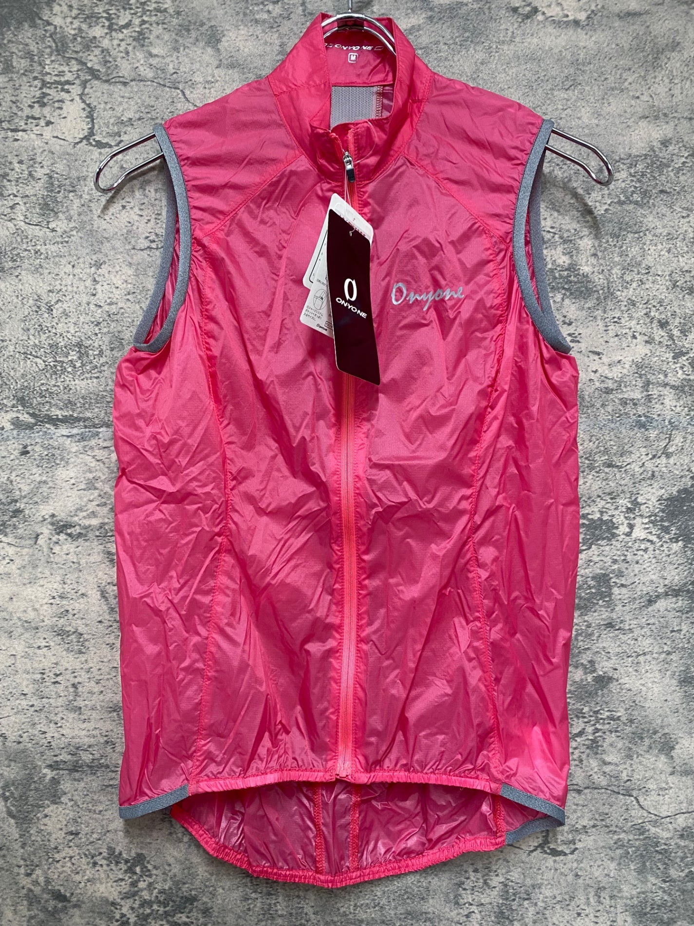 IL826 オンヨネ ONYONE サイクルベスト ジレ M ピンク