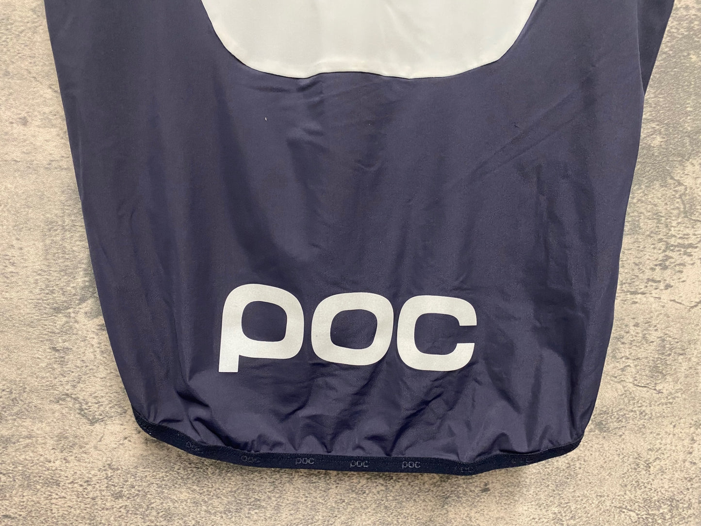 JD141 ポック POC サイクルベスト ジレ 紺白 S