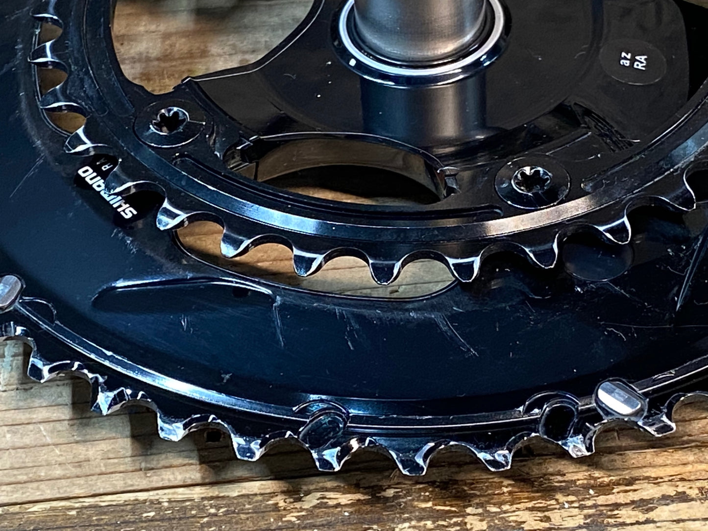 IX524 シマノ SHIMANO デュラエース DURA-ACE FC-R9100 クランクセット 170mm 50/34T リコール点検済み