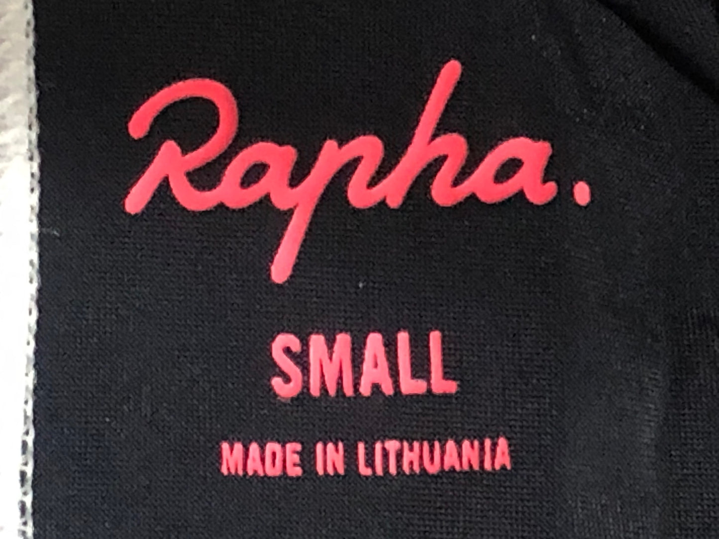 IR473 ラファ Rapha SOUPLESSE JERSEY 半袖 サイクルジャージ 黒 S