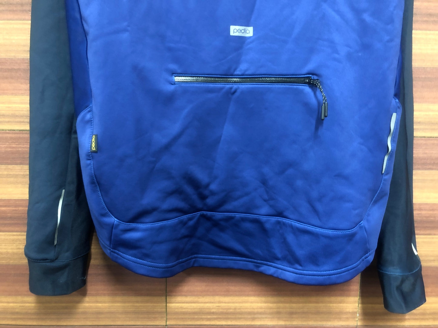 IO481 ぺドラ Pedla 長袖 サイクルジャージ 紺 L