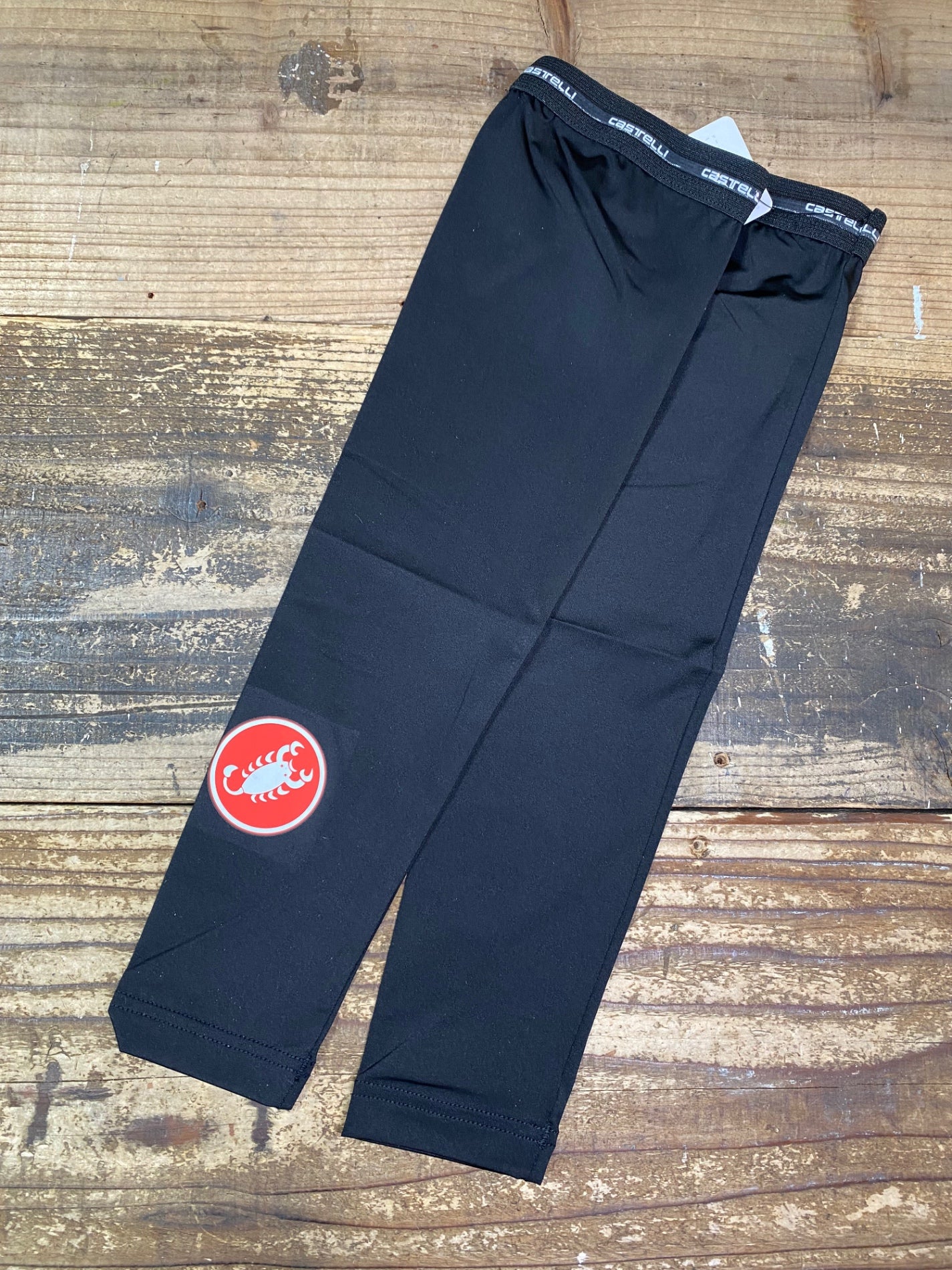 IV860 カステリ CASTELLI UPF 50+ ARM SKINS アームカバー 黒 M