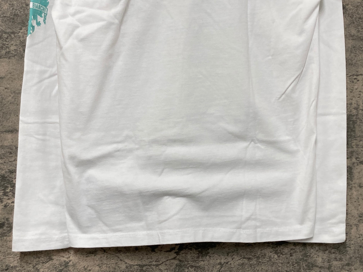 IY226 ビアンキ Bianchi 長袖 Tシャツ 白 S