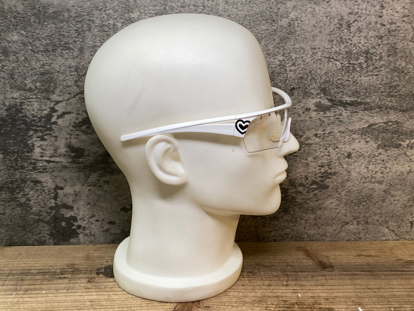 JA909 ピセイ PISSEI サリチェ SALICE サングラス アイウェア 白 クリアレンズ レンズ付属