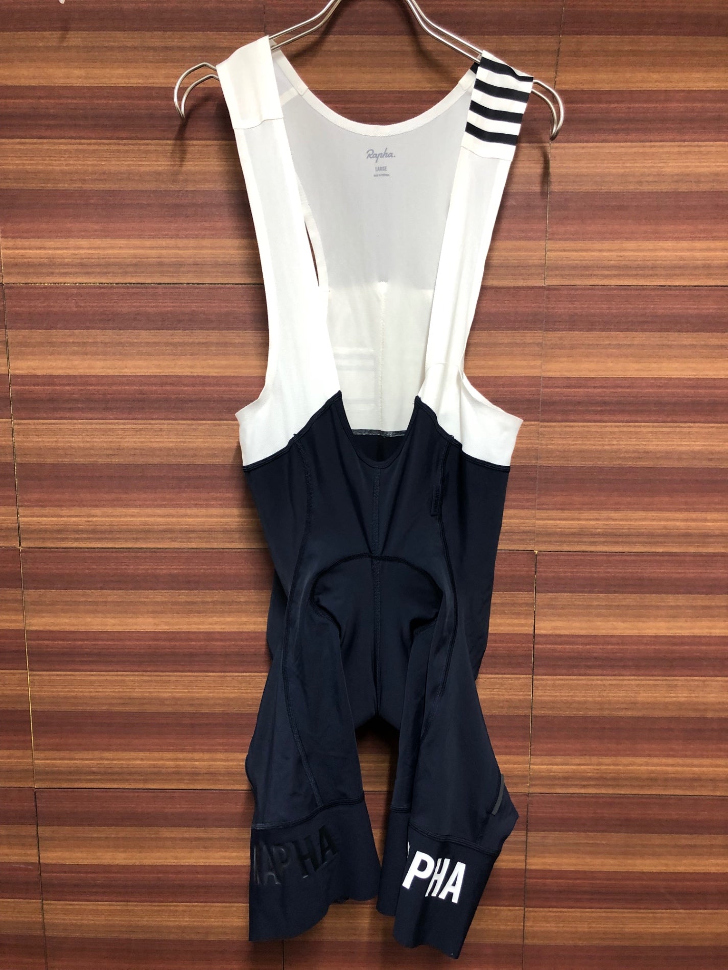 IL638 ラファ Rapha PRO TEAM BIB SHORTSⅡLONG ビブショーツ 黒 L
