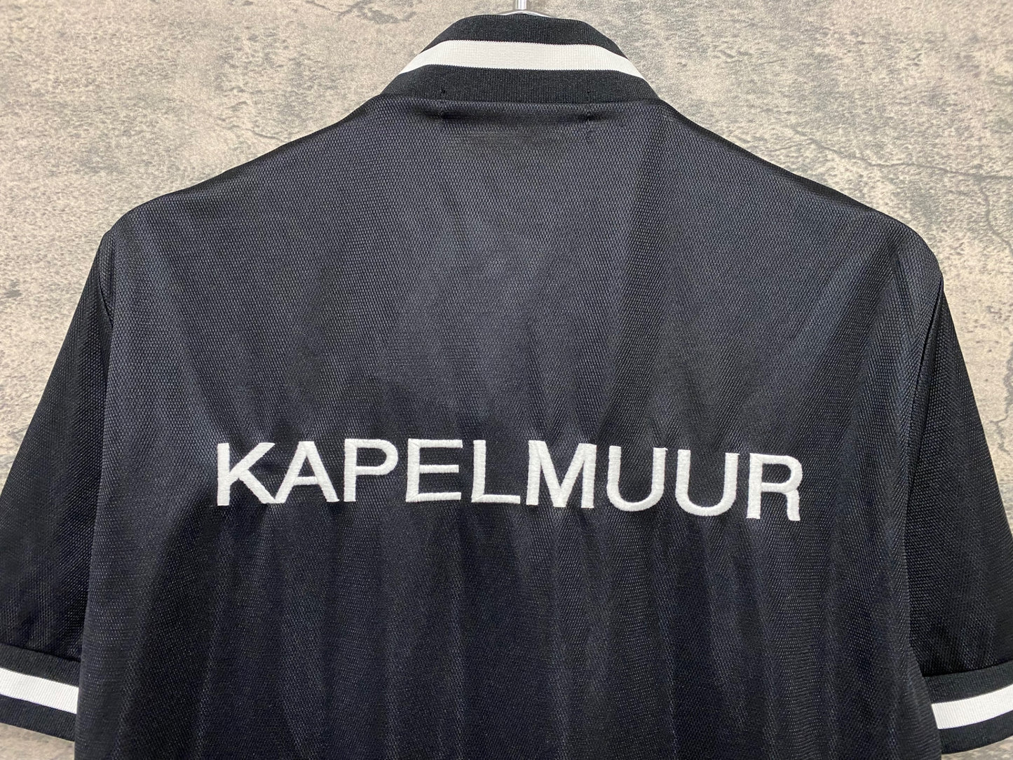 JC243 カペルミュール KAPELMUUR 半袖 サイクルジャージ 黒 M ハーフジップ