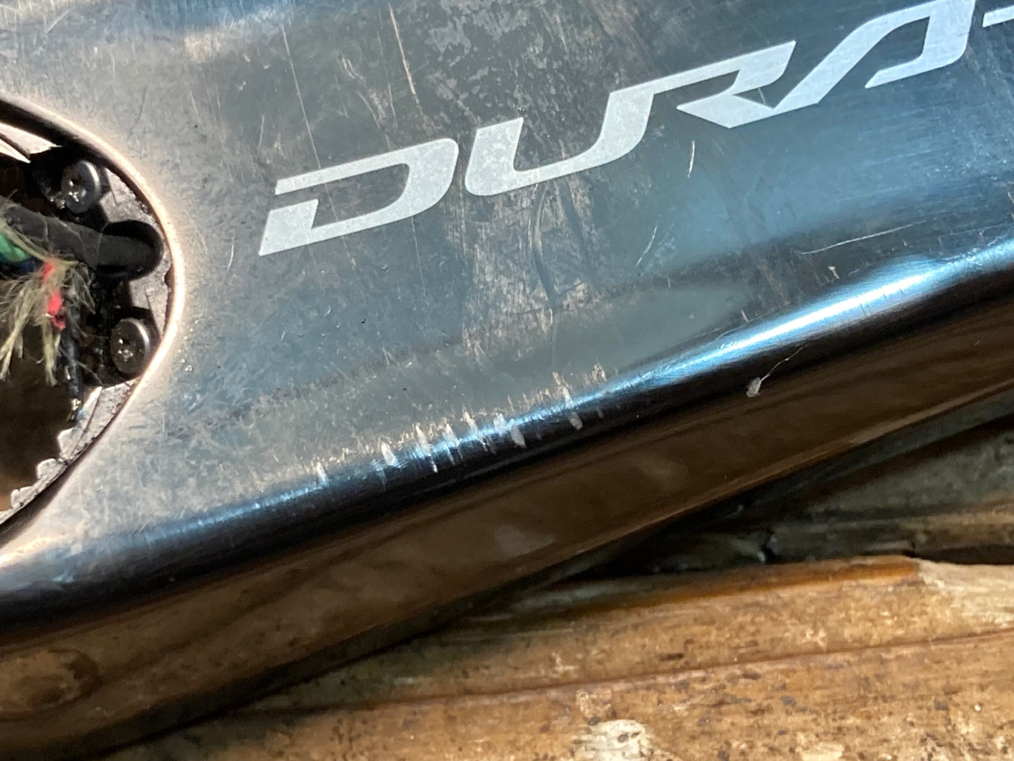 IP816 シマノ SHIMANO デュラエース DURA-ACE FC-R9200-P パワーメーター クランクアームのみ 175mm 12S ※左アーム断線のためジャンク