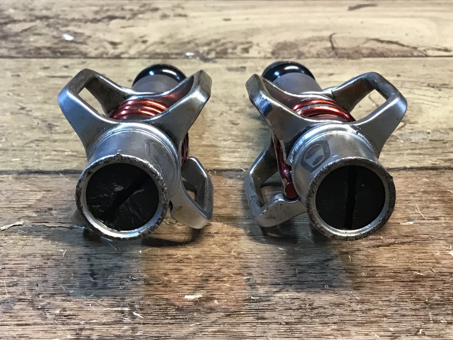 HT946 クランクブラザーズ crankbrothers エッグビーター EGG BEATER1 ビンディングペダル シルバー スプリング –  BICI AMORE EQ STORE