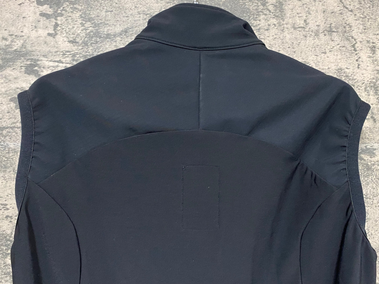 JB449 デマルキ DE MARCHI WINDPROOF FRONT VEST ジレ 黒 裏起毛 M