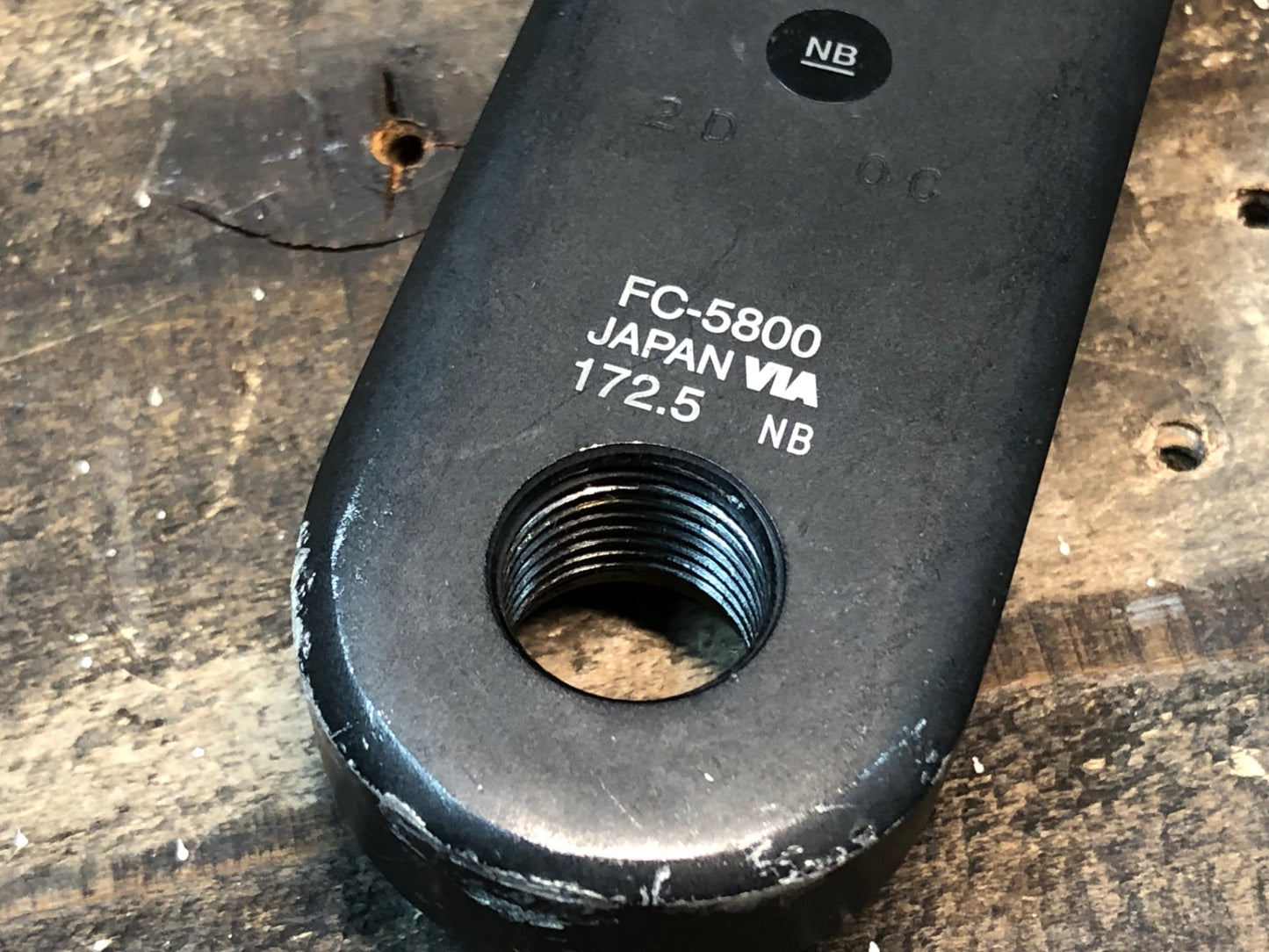 IR432 シマノ SHIMANO 105 FC-5800 右クランク 172.5mm 50/34T