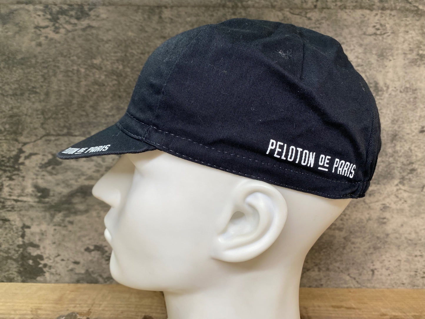 JC062 プロトンドパリ Peloton de Paris サイクルキャップ 黒 ワンサイズ