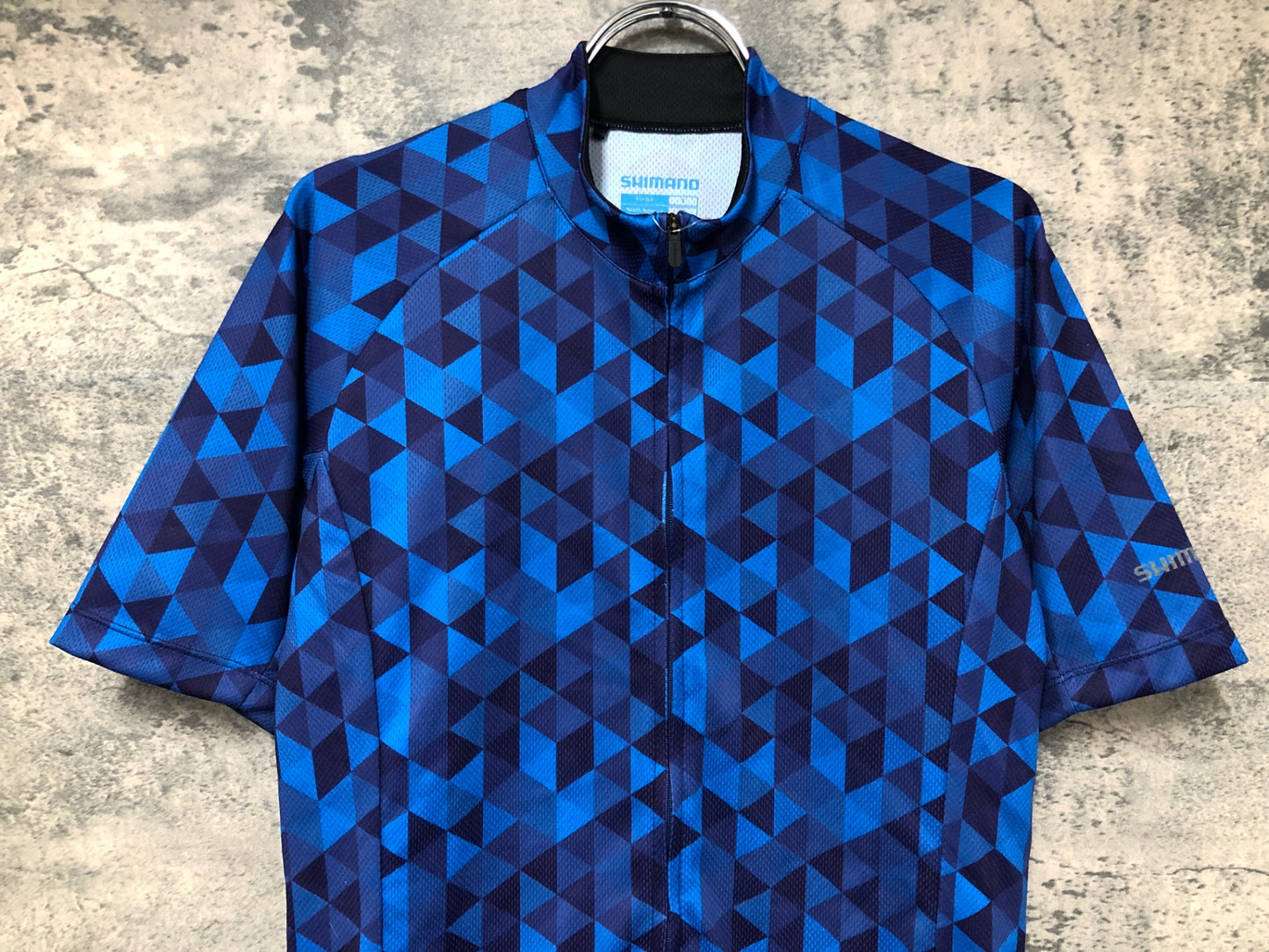 IX479 シマノ SHIMANO 半袖 サイクルジャージ ブルー Mサイズ