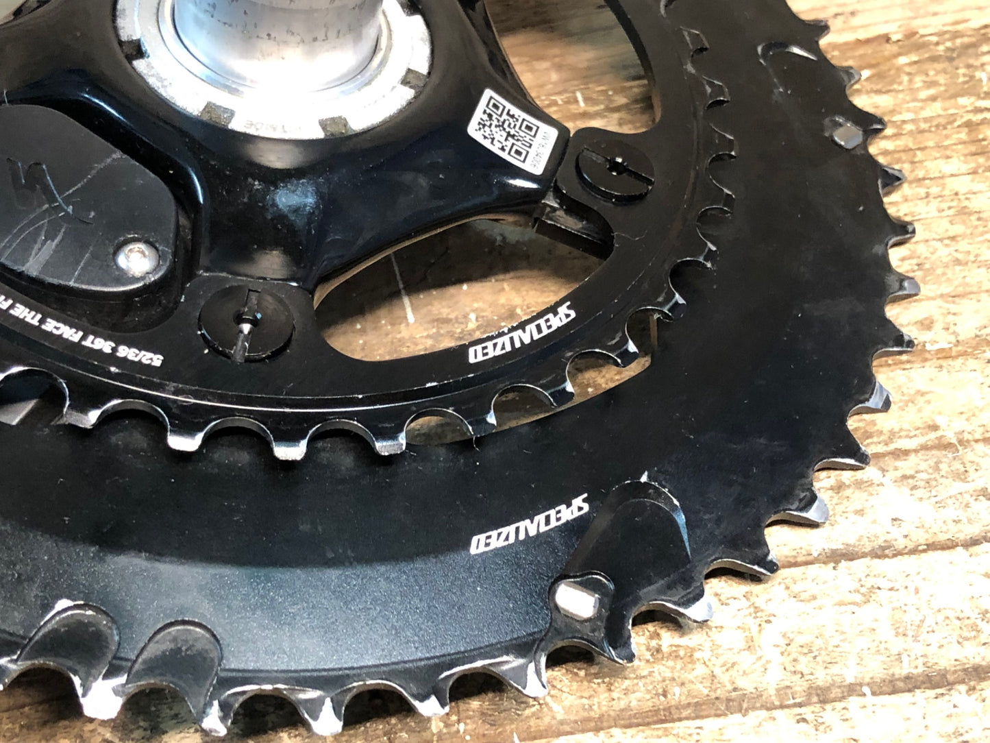 IO071 スペシャライズド SPECIALIZED S-WORKS POWER CRANKS DUAL クランク セット 170mm 52/36T