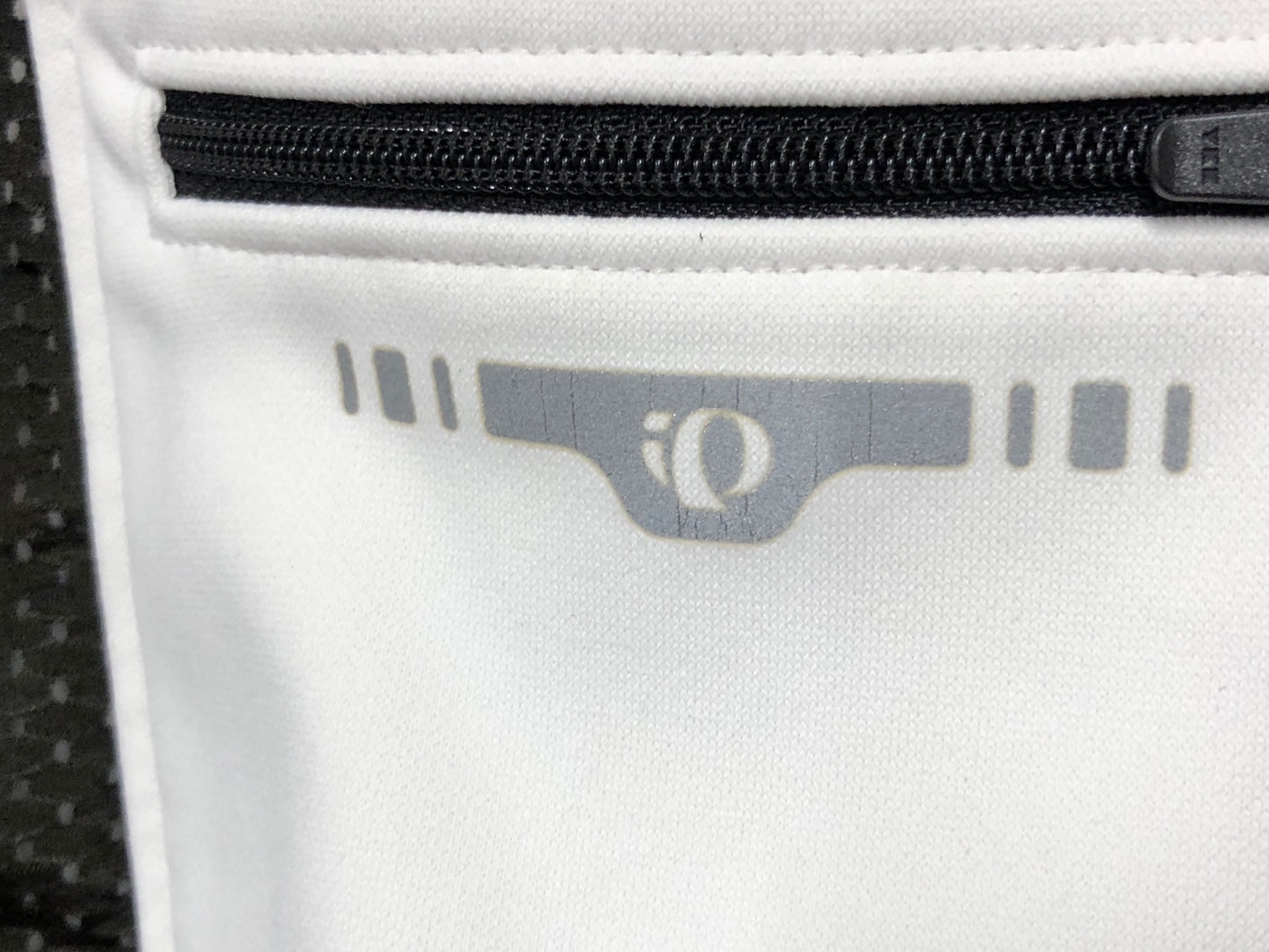 JC209 パールイズミ PEARL iZUMi 長袖 サイクルジャケット 白 黒 M 裏起毛