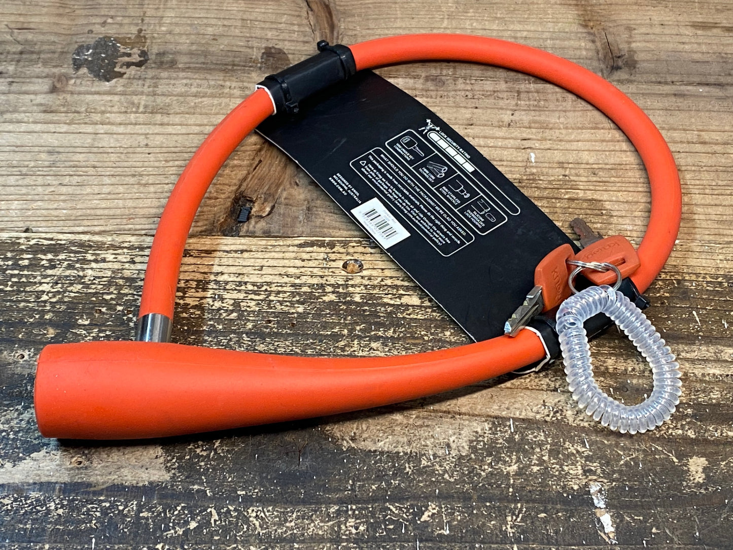 IL035 ノグ knog フランキー Frankie ケーブルロック 赤