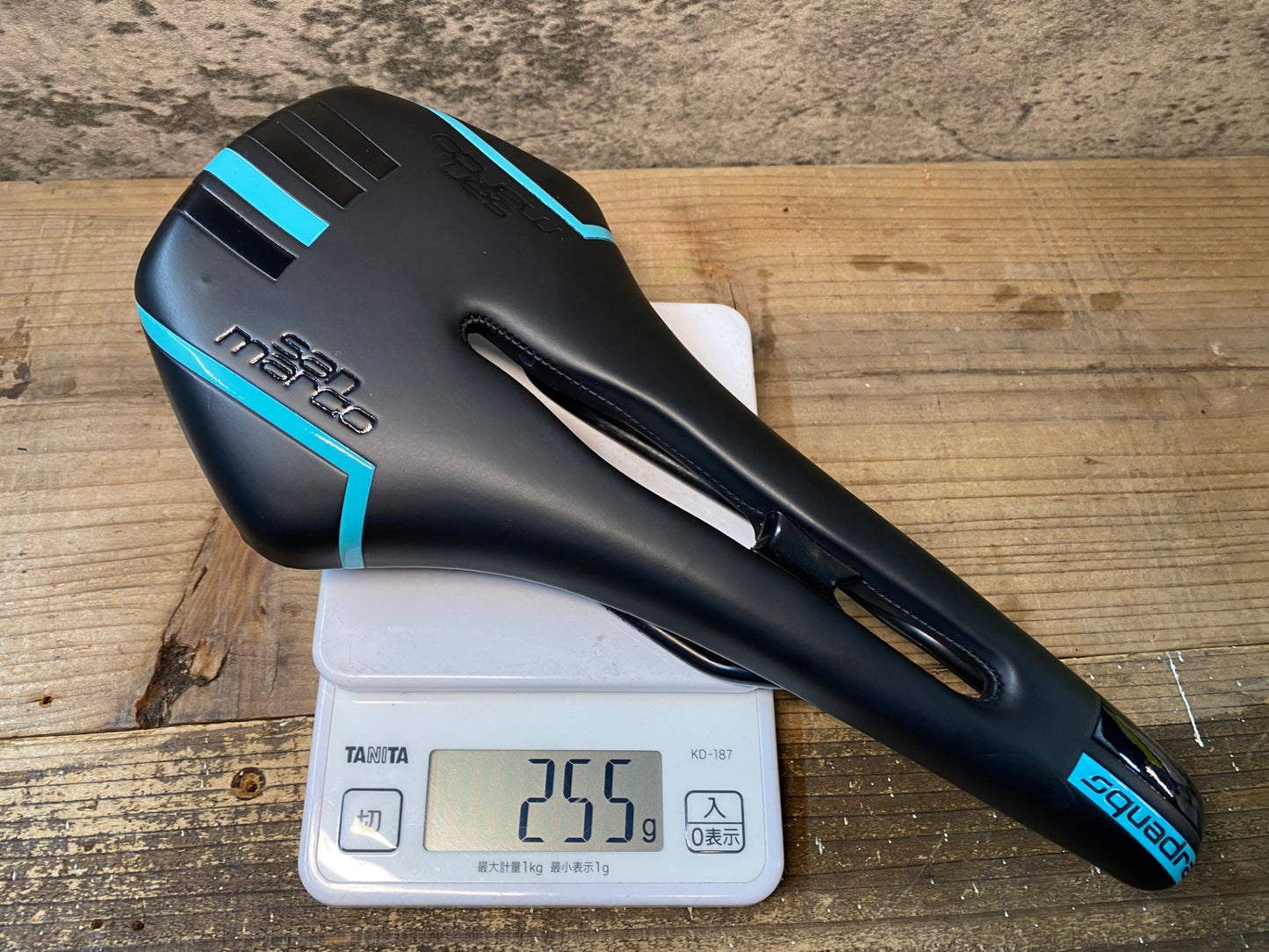 IU093 サンマルコ san marco スクアドラ squadra サドル NARROW 黒 チェレステ