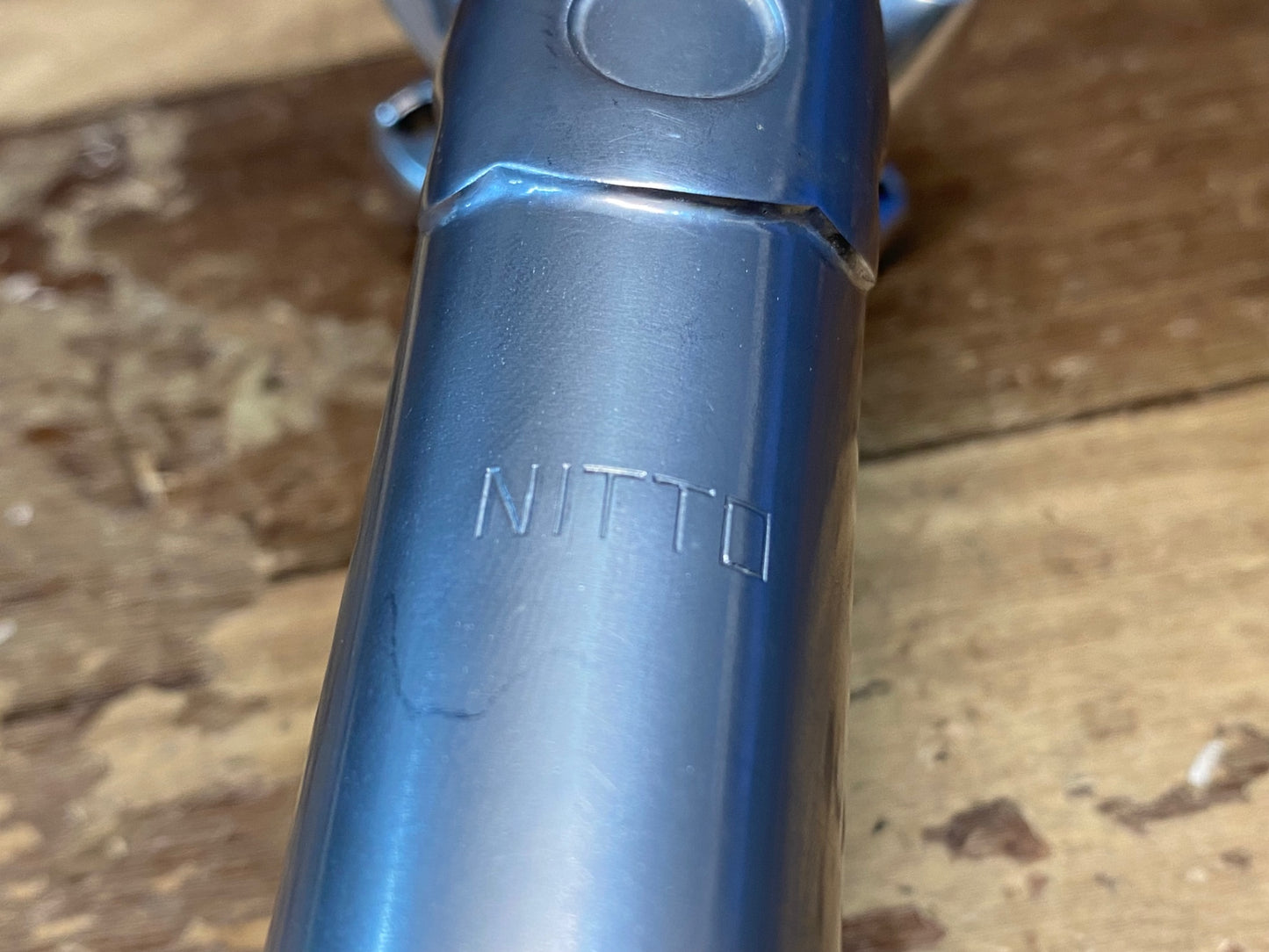 IF635 日東 NITTO S84 rivendell lugged seatpost クロモリシートポスト シルバー Φ27.2 250mm