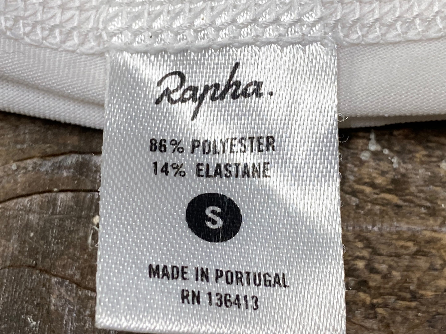 IT982 ラファ Rapha アームカバー 白 S 汚れあり