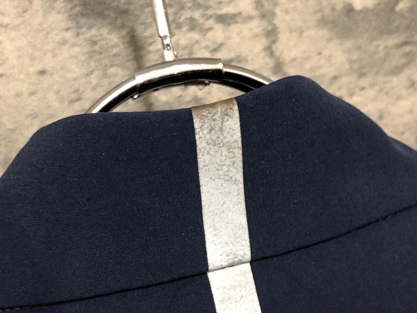 JA835 デカトロン DECATHLON 長袖 サイクルジャケット 濃紺 M VAN RYSEL