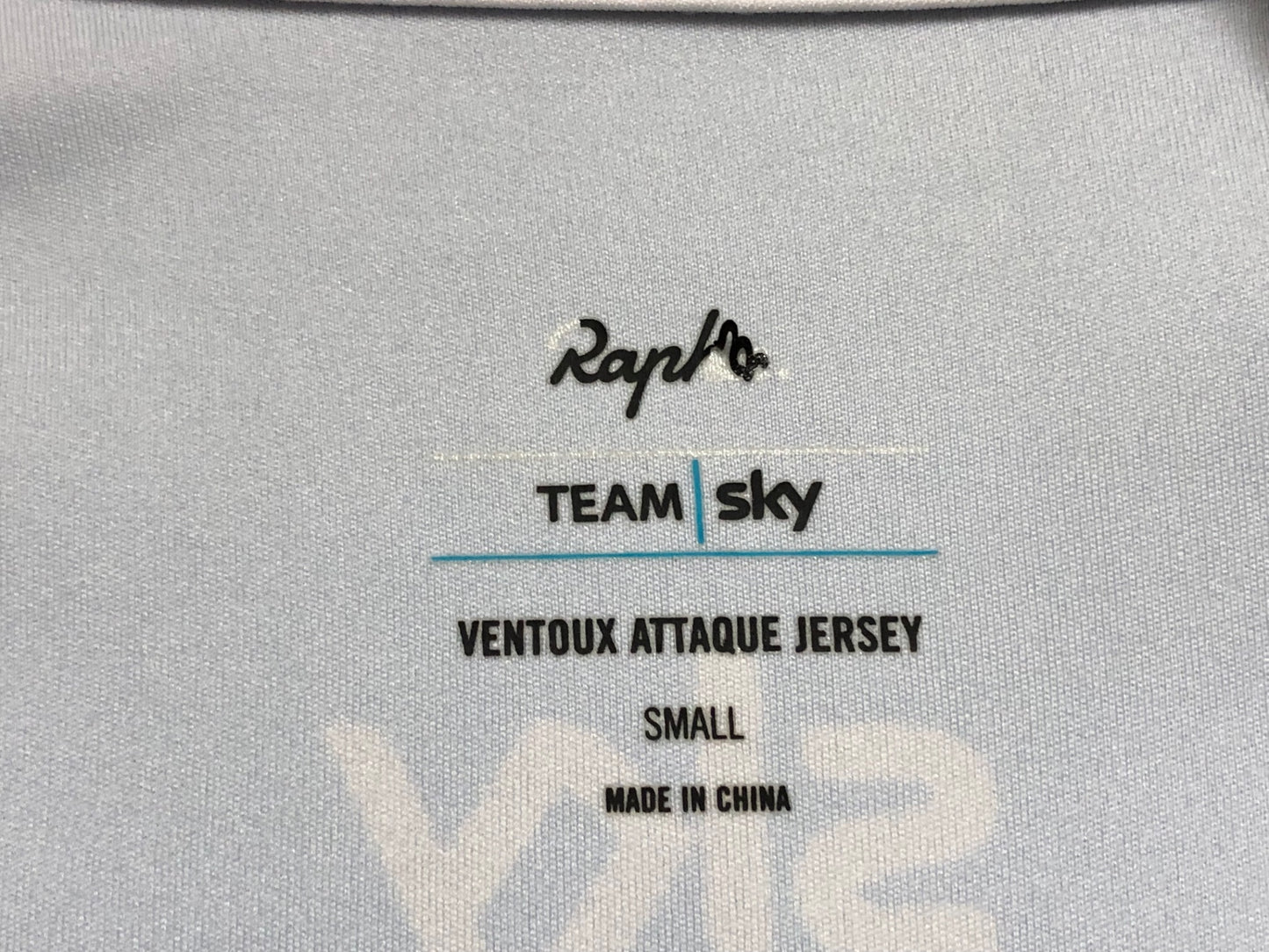 JC827 ラファ Rapha VENTOUX ATTAQUE JERSEY 半袖 サイクルジャージ 薄水色 S TEAM sky