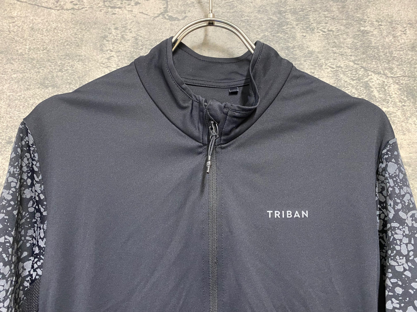 JB783 トリバン TRIBAN 半袖 サイクルジャージ 黒 M