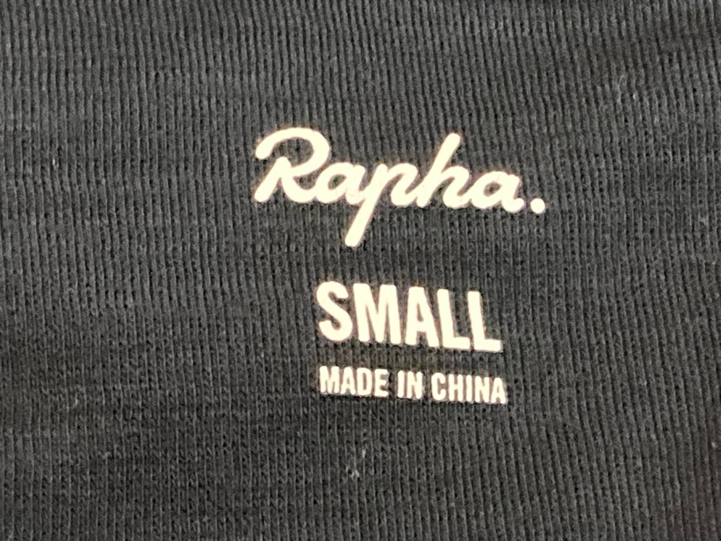 IQ755 ラファ Rapha CLASSIC LONG SLEEVE JERSEY Ⅱ 長袖 サイクルジャージ 黒 S