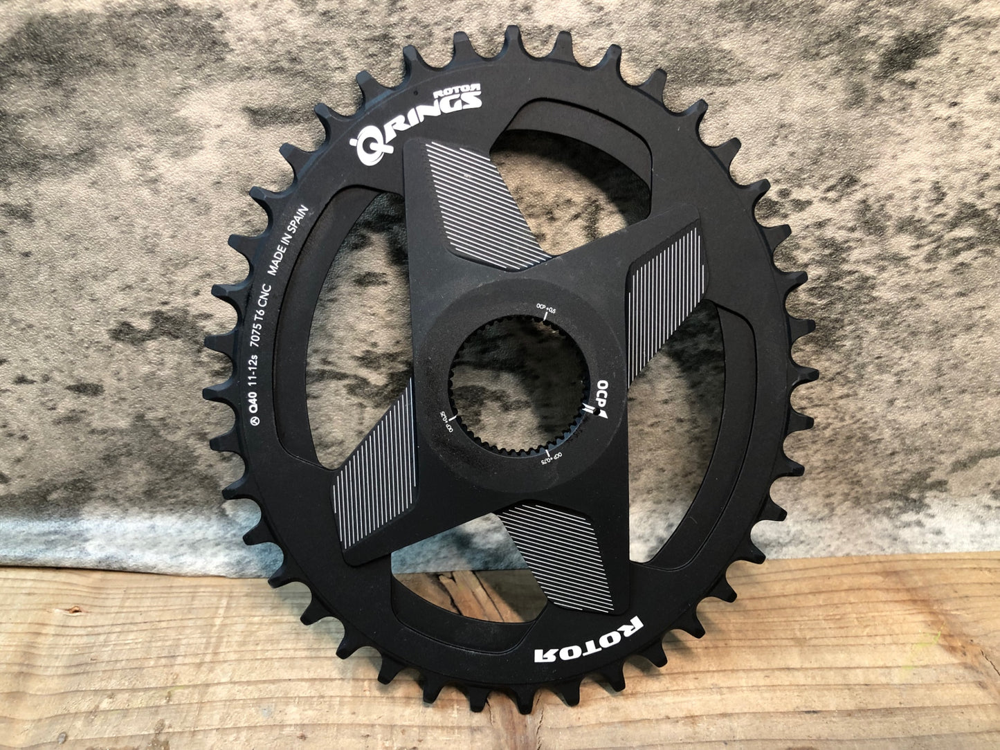 IR512 ローター ROTOR Q RINGS Direct Mounts Chainring チェーンリング 40T 11/12S ナローワイド