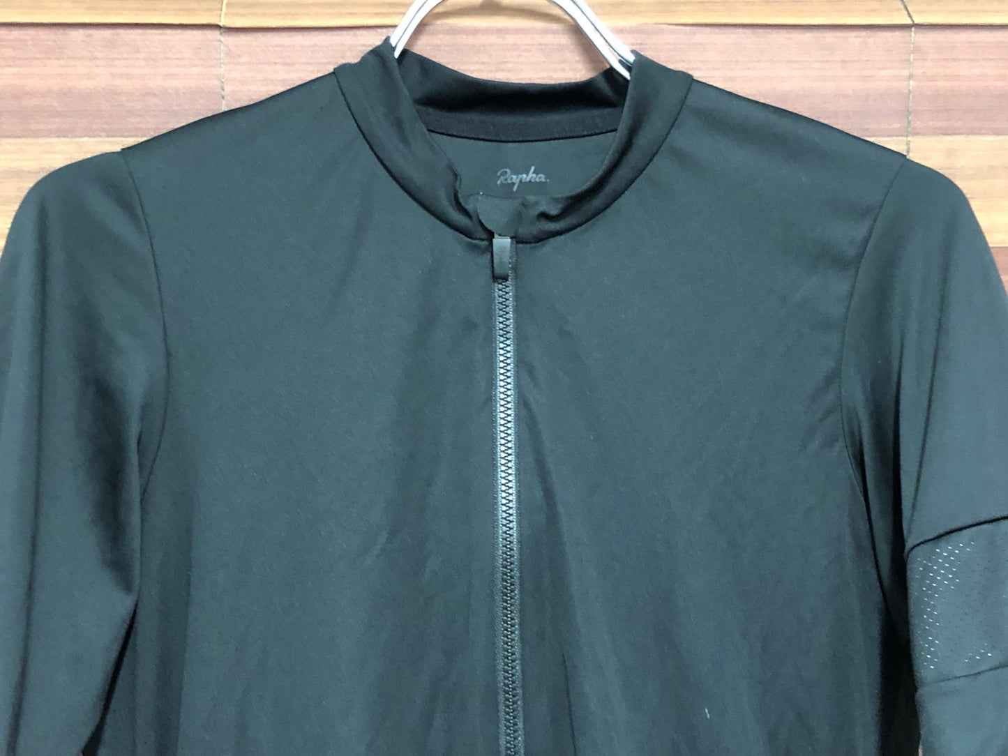 IN357 ラファ RAPHA PRO TEAM FLY WEIGHT JERSEY サイクルジャージ 半袖 黒 S