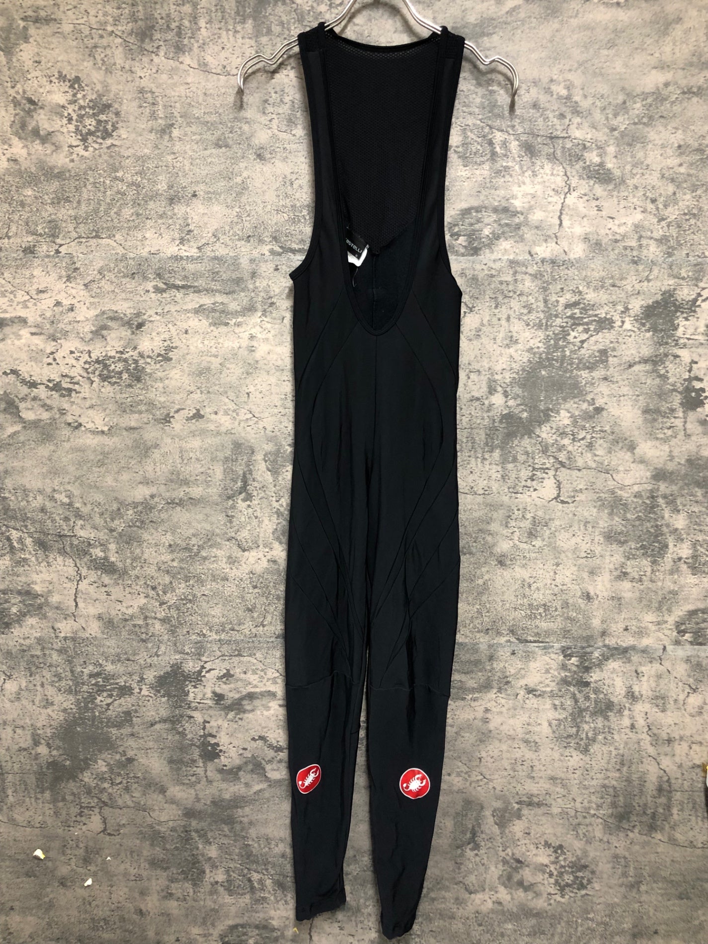 JC898 カステリ CASTELLI ビブタイツ 黒 XL パッド無し