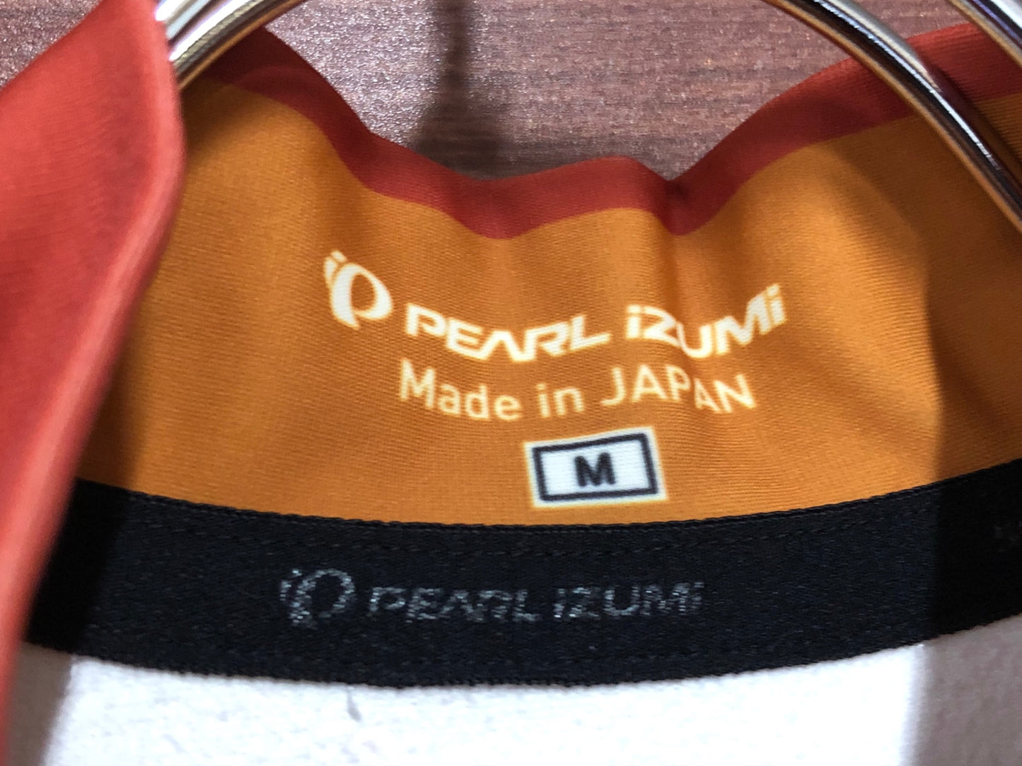 IK240 パールイズミ PEARL iZUMi 長袖 サイクルジャージ 茶色 M 裏起毛