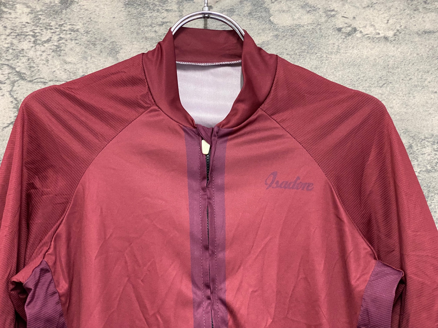 JB432 イザドア Isadore 半袖サイクルジャージ Lサイズ 赤 ※タバコ臭あり