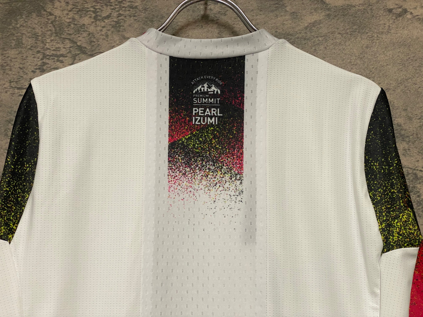 IZ953 パールイズミ PEARL iZUMi プレミアムサミット PREMIUM SUMMIT 半袖 サイクルジャージ 白 M