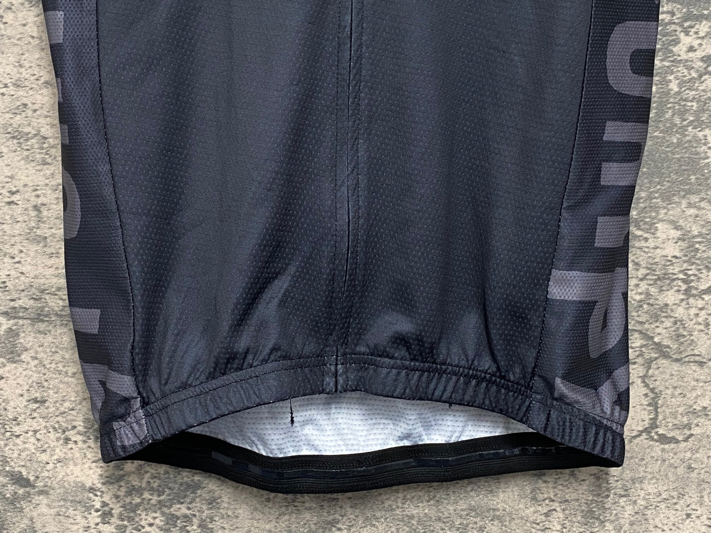 JB545 グランピー grumpy 半袖 サイクルジャージ グレー 緑 L