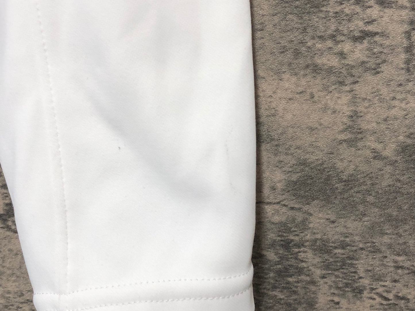 JC209 パールイズミ PEARL iZUMi 長袖 サイクルジャケット 白 黒 M 裏起毛