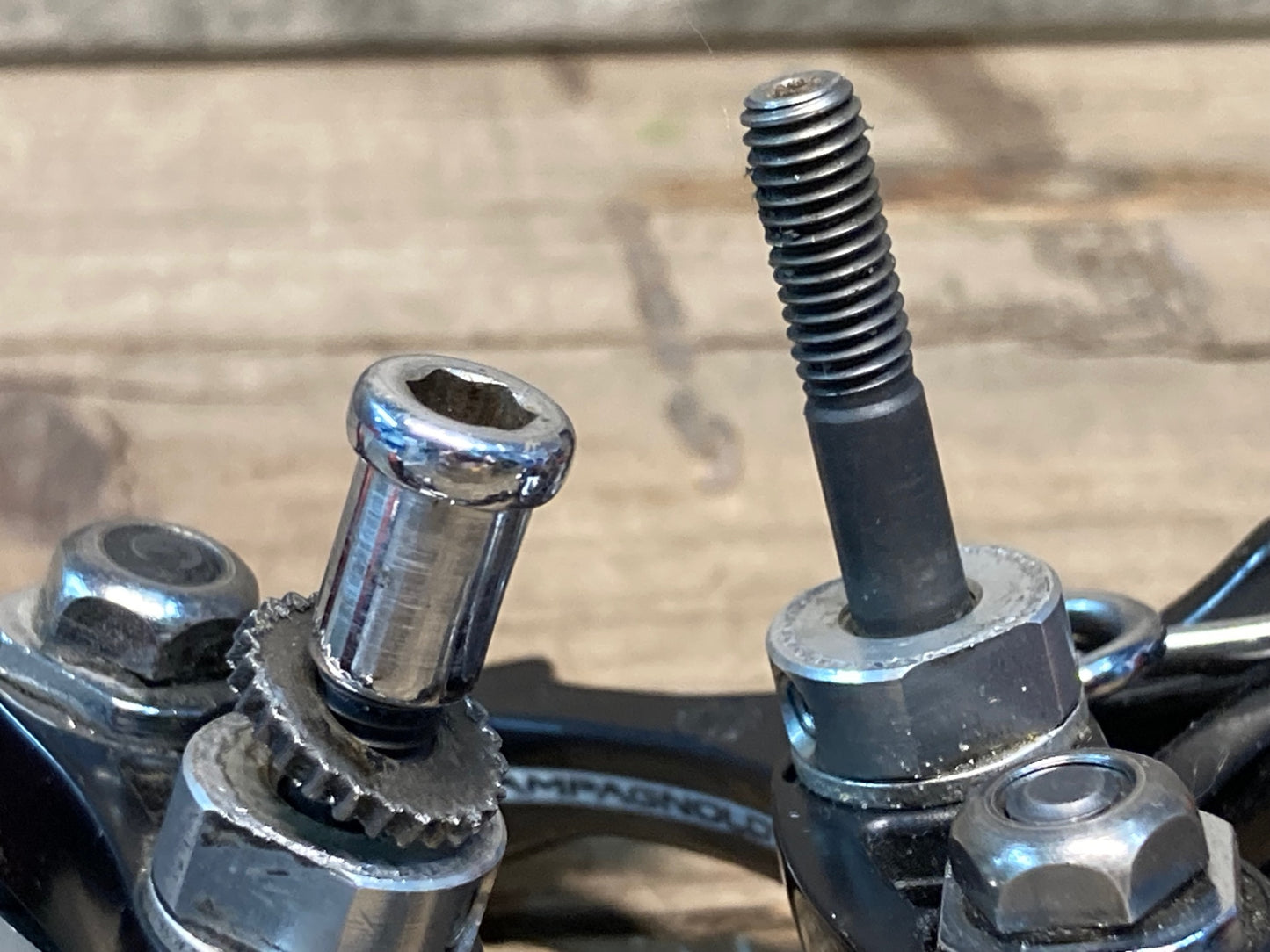 IN204 カンパニョーロ CAMPAGNOLO SUPER RECORD キャリパーブレーキ 前後セット デュアルピボット