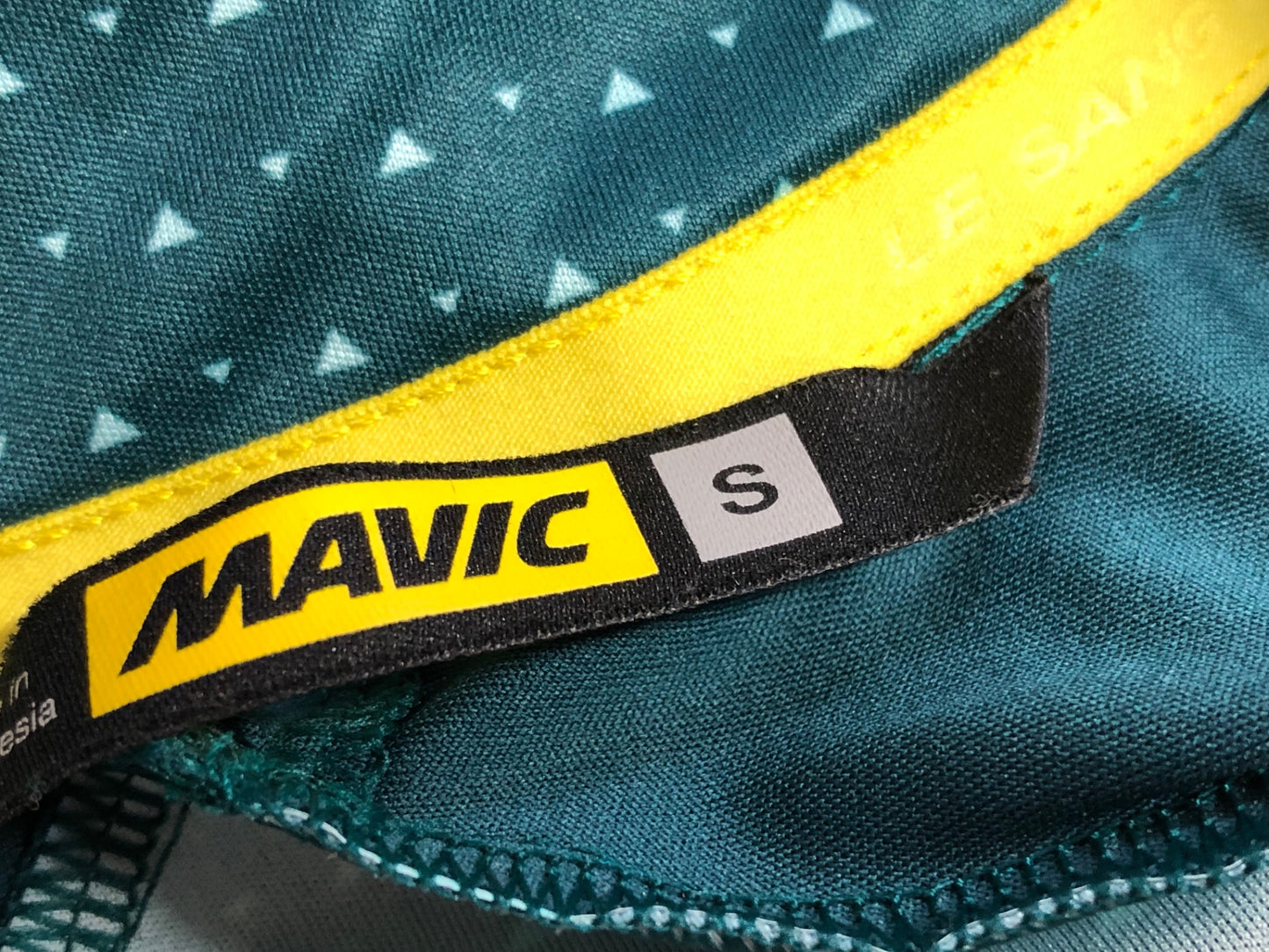 IR902 マヴィック MAVIC 半袖 ハーフジップ サイクルジャージ 緑 S