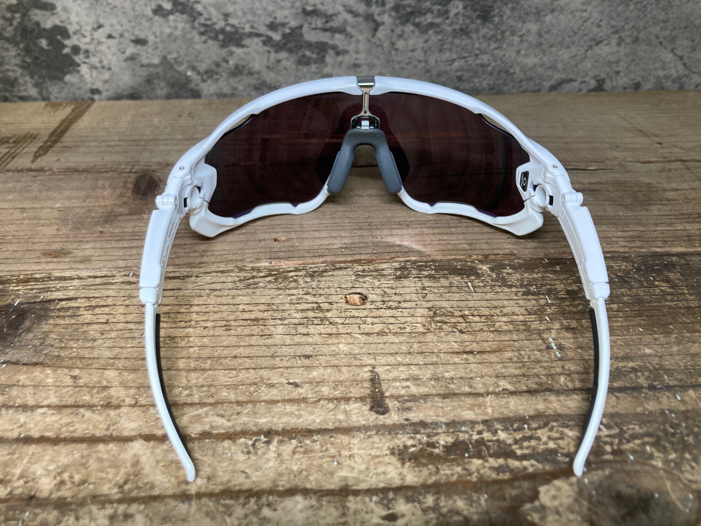 JB135 オークリー OAKLEY JAWBREAKER サングラス アイウェア 白 PRIZMレンズ CUSTOM