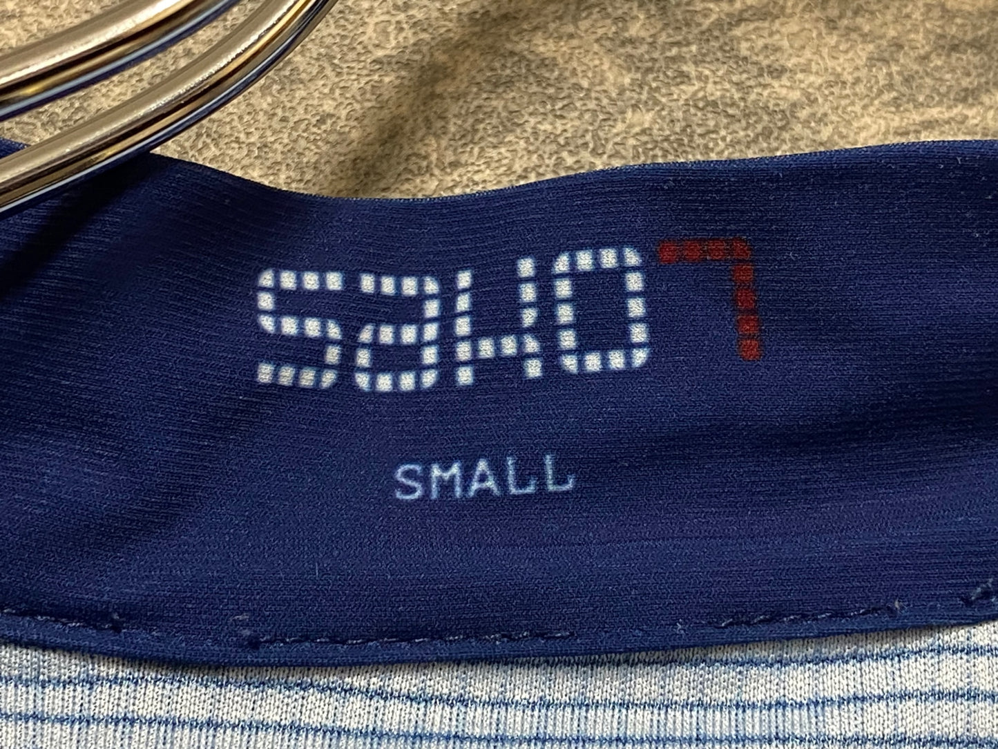 JA541 サコセブン SAKO7 半袖 サイクルジャージ 青 白 S